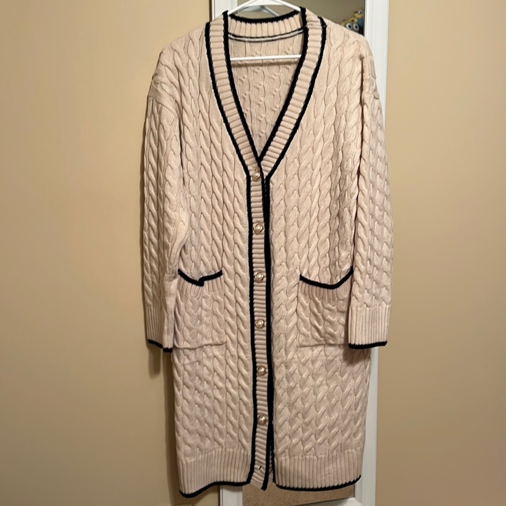 Cardigan dress